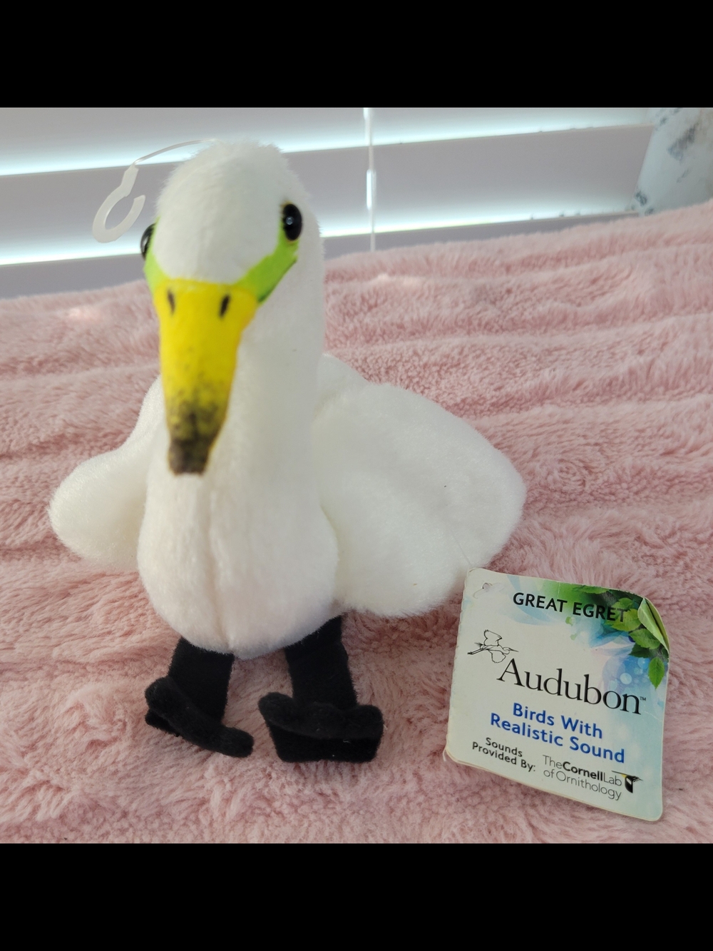 Great Egret Plush Bird Toy Audubon Plush Stuffed Animal Wild Republic Collector